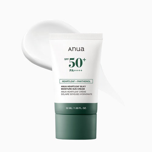 ANUA HEARLEAF SILKY MOISTURE SUNSCREEN 50ML