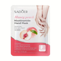 SADOER HONEY PEACH HAND MASK 35G - Anwar Store