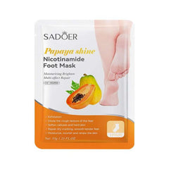 SADOER PAPAYA SHINE FOOT MASK 35G - Anwar Store