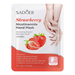 SADOER STRAWBERRY HAND MASK 35G - Anwar Store