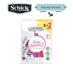 SCHICK 5+2 (7 RAZORS) EXACTA SENSITIVE - Anwar Store