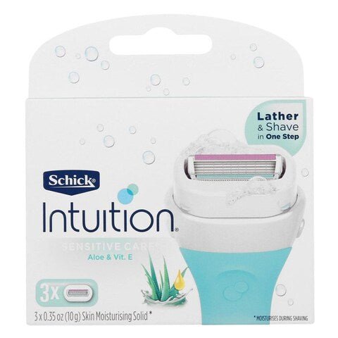 SCHICK INTUITION SENSITIVE 3PCS - Anwar Store