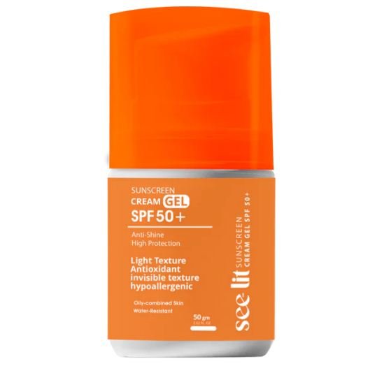 SEE LIT SunScreen Cream Gel 50g - واقي شمس See Lit 50 جم