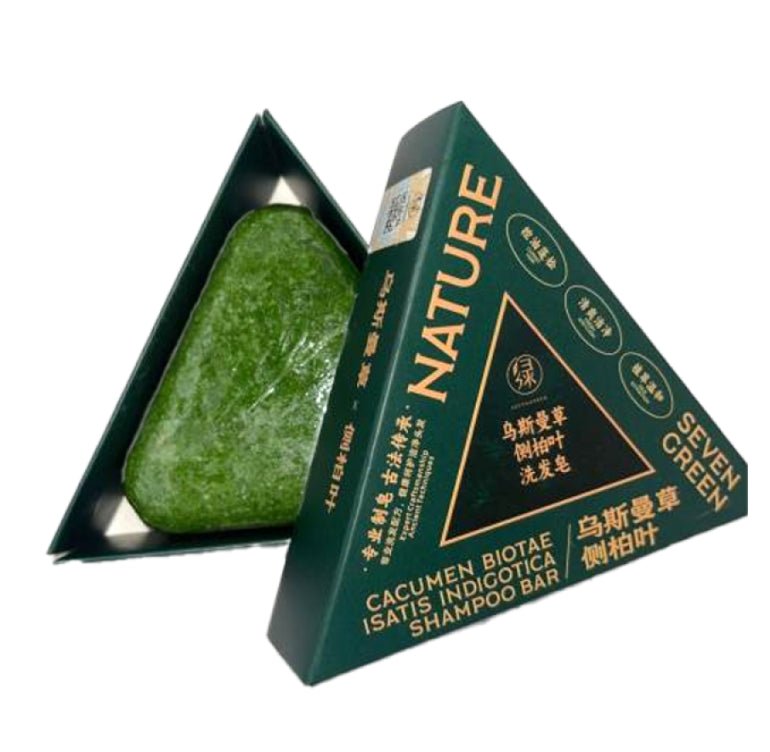 SEVEN GREEN NATURE SHAMPOO BAR 120G - Anwar Store