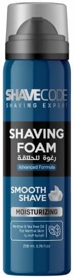 SHAVECODE Shaving Foam - Normal Skin (Menthol) 200ml - Anwar Store