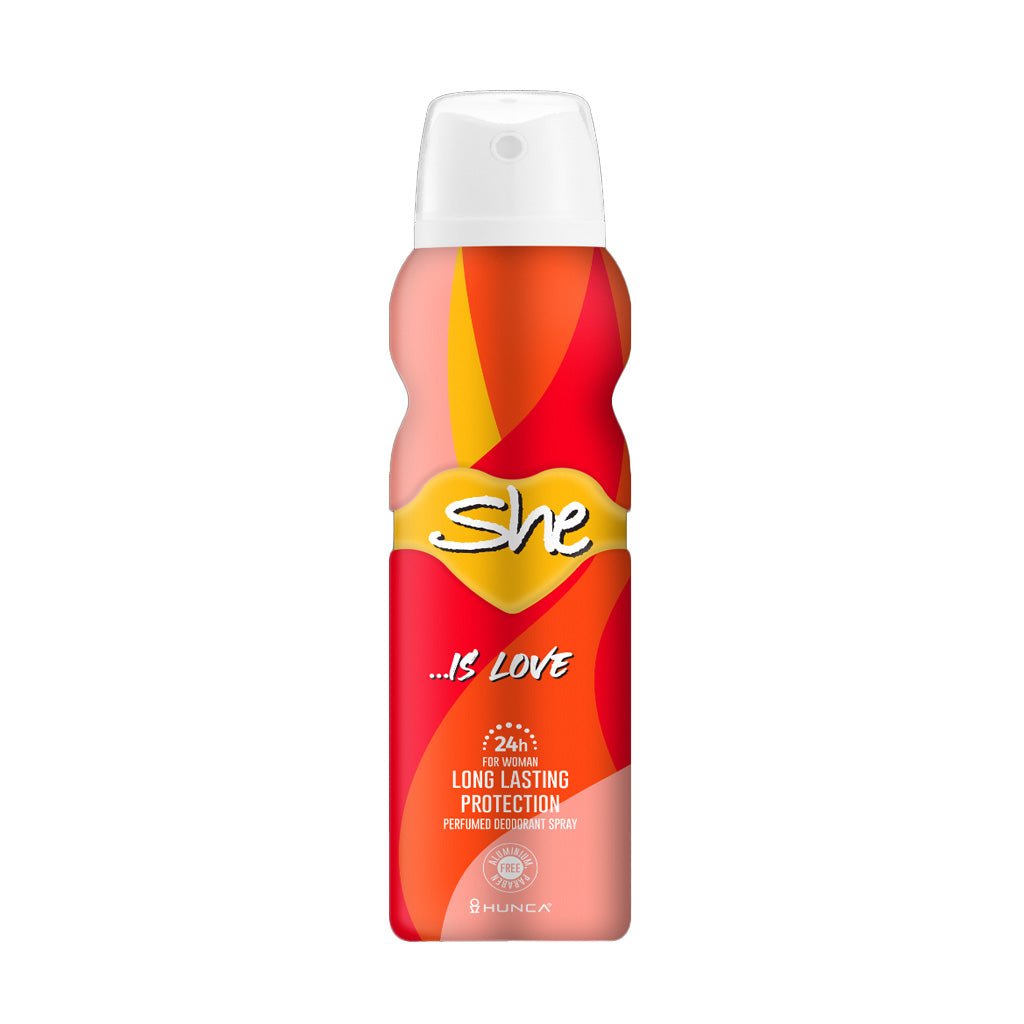 SHE IS LOVE LONG LASTING PERFUME SPRAY 150ML - Anwar Store