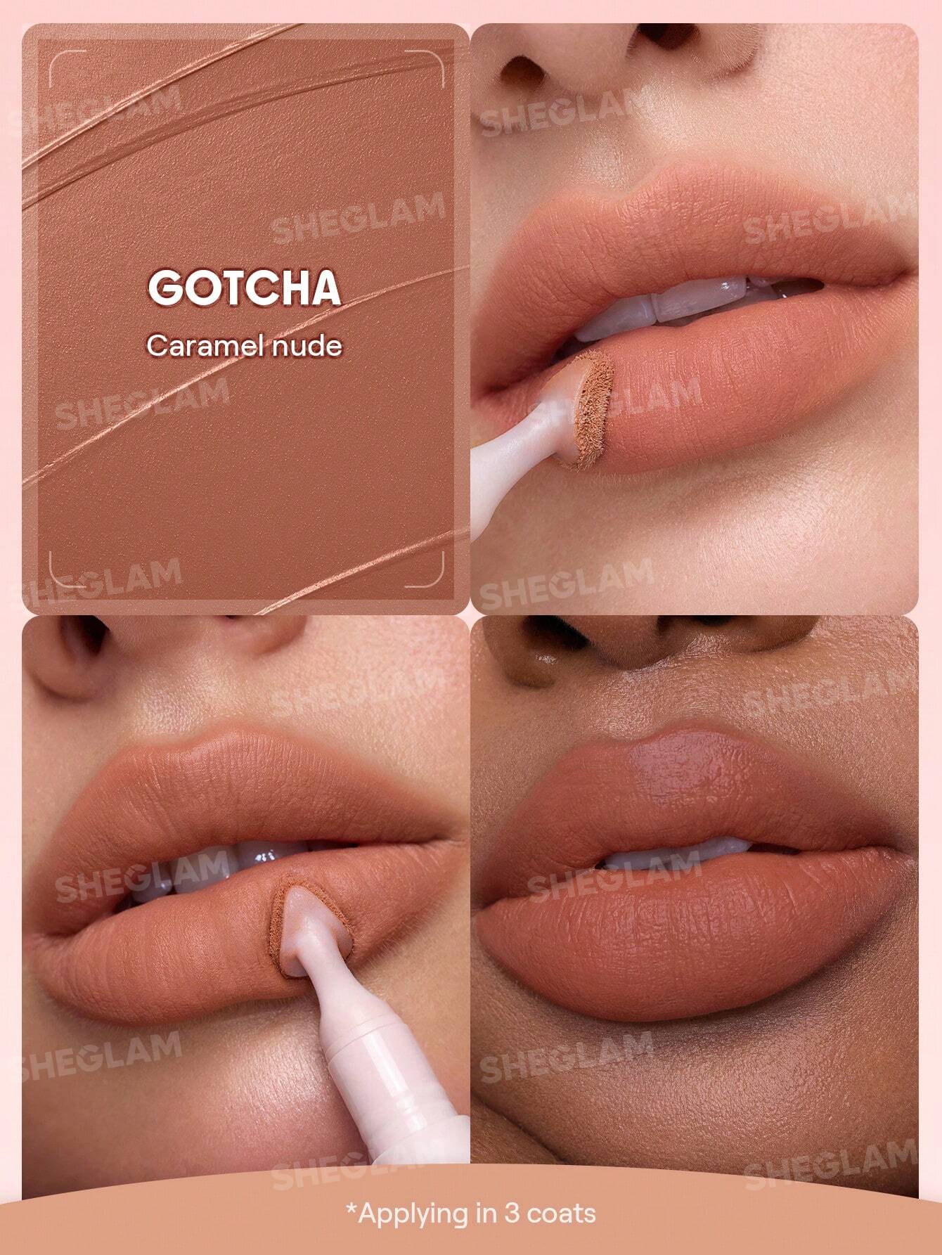 SHEGLAM 002 GOTCHA MARSHMALLOW PUFF LIP BLUR PEN - Anwar Store
