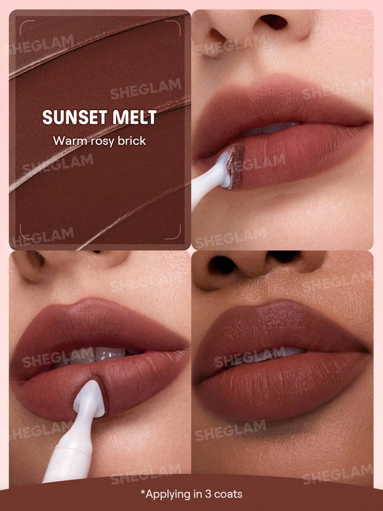 SHEGLAM 522 SUNSET MELT MARSHMALLOW PUFF LIP BLUR PEN - Anwar Store