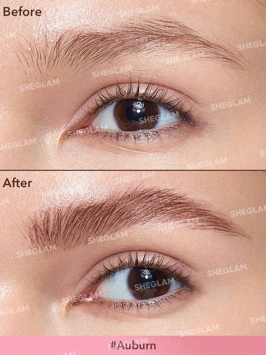SHEGLAM BROW-FECTION ANGLED BRUSH & DIP-AUBURN 1.2ML - Anwar Store
