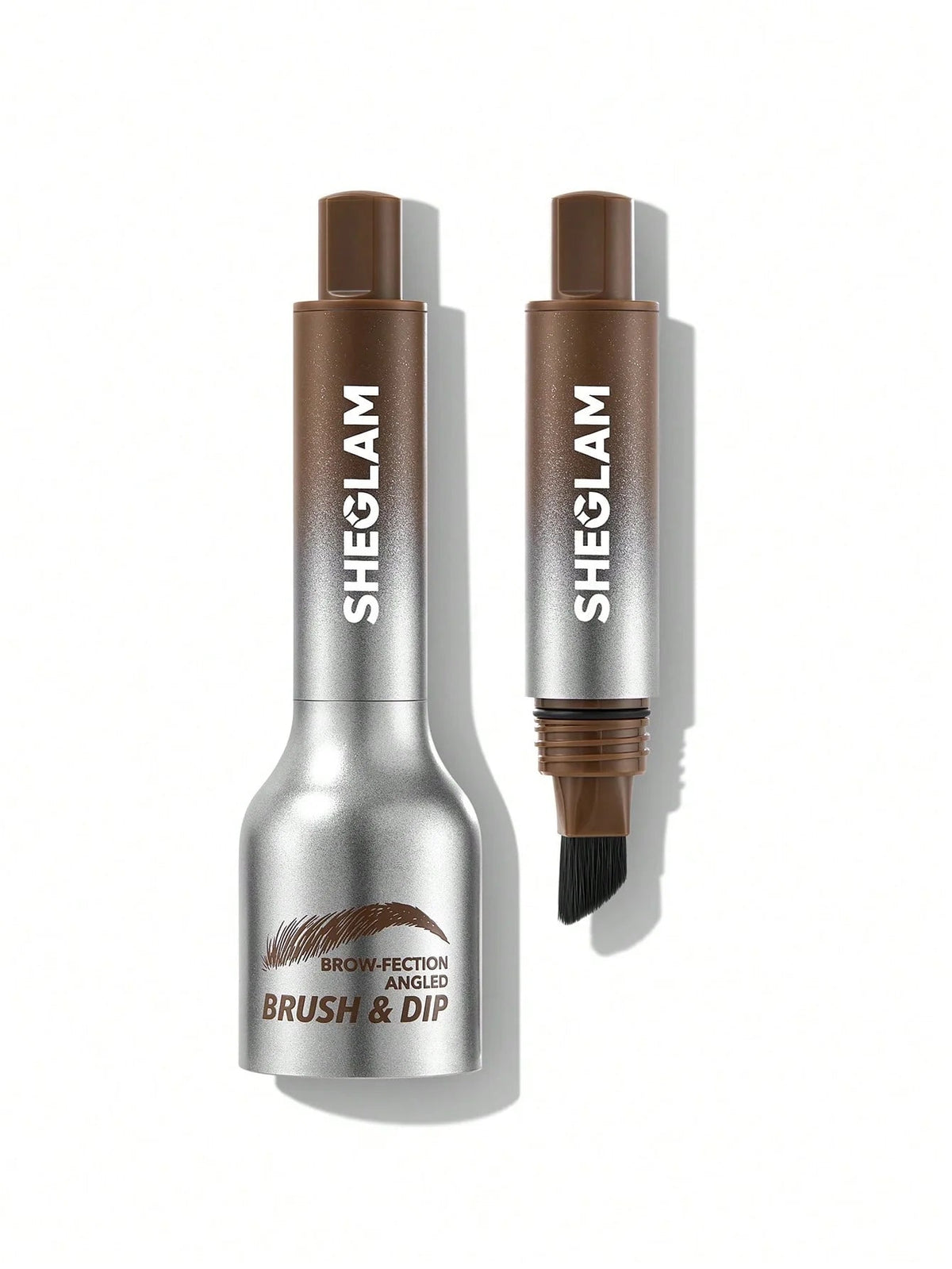 SHEGLAM BROW-FECTION ANGLED BRUSH & DIP-TAUPE 1.2ML - Anwar Store