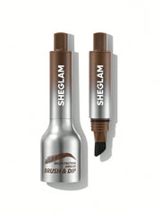 SHEGLAM BROW-FECTION ANGLED BRUSH & DIP-TAUPE 1.2ML - Anwar Store