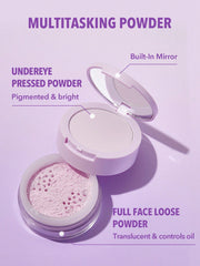 SHEGLAM INSTA-READY FACE & UNDER EYE SETTING POWDER DUO-TARO - Anwar Store