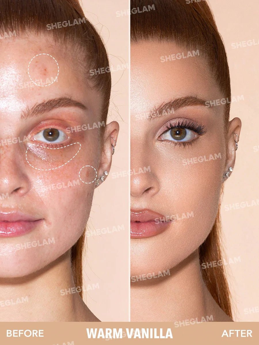 SHEGLAM LIKE MAGIC 12HR FULL COVERAGE CONCEALER-WARM VANILLA 3.8G - Anwar Store