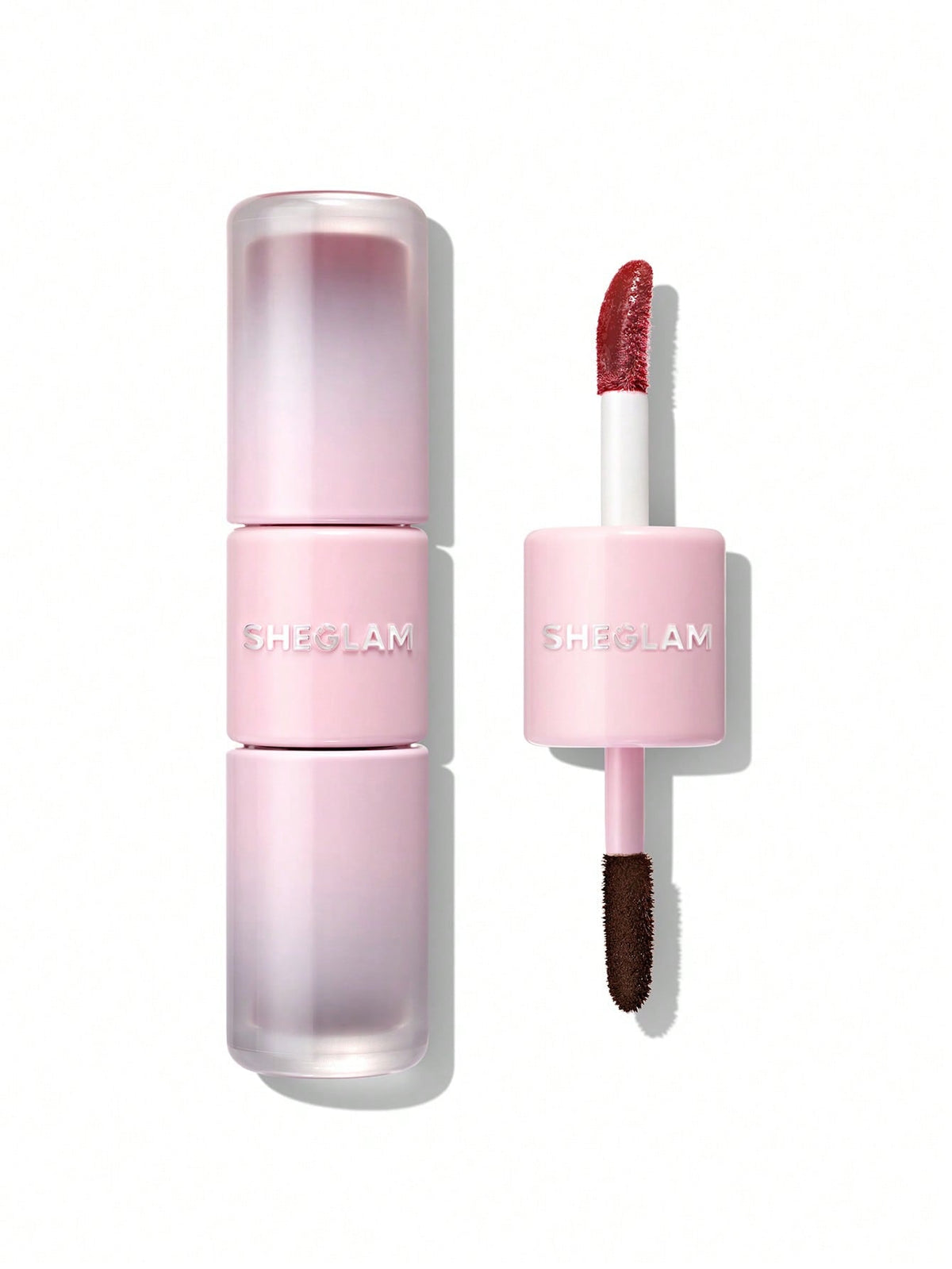 Sheglam Line To Shine Cherry Cola 310 Lip Stain&gloss Duo 2ml - ملمع شفاه شي جلام 2 مل