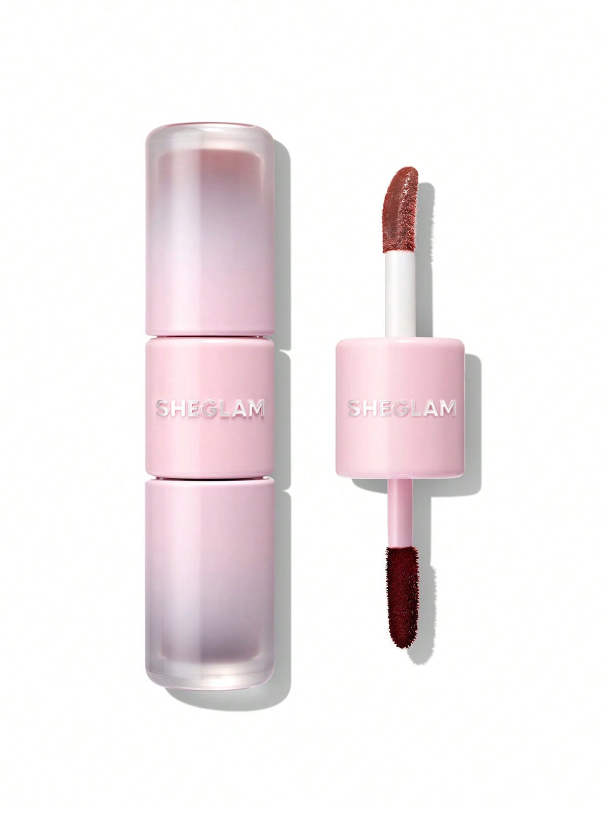 SHEGLAM LINE TO SHINE FIG COOKIE 515 LIP STAIN&GLOSS DUO 2ML - Anwar Store