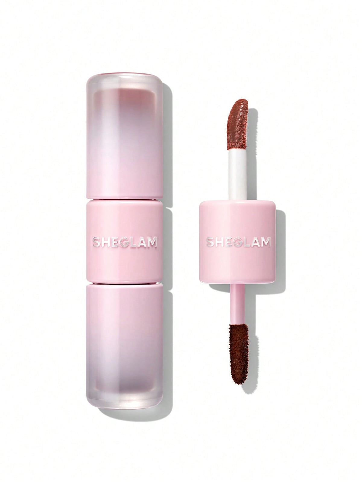 Sheglam Line To Shine Mocha Cream 512 Lip Stain&gloss Duo 2ml - ملمع شفاه شي جلام 2 مل