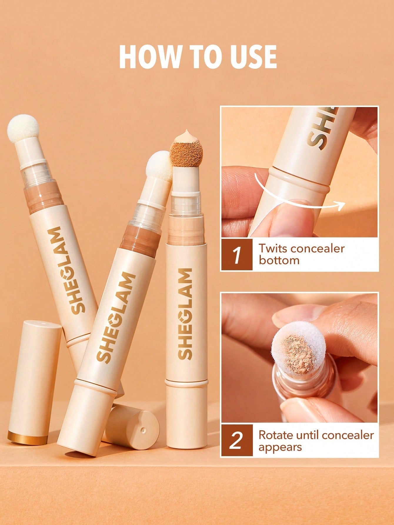 SHEGLAM NUDE COMPLEXION BOOST CONCEALER - Anwar Store