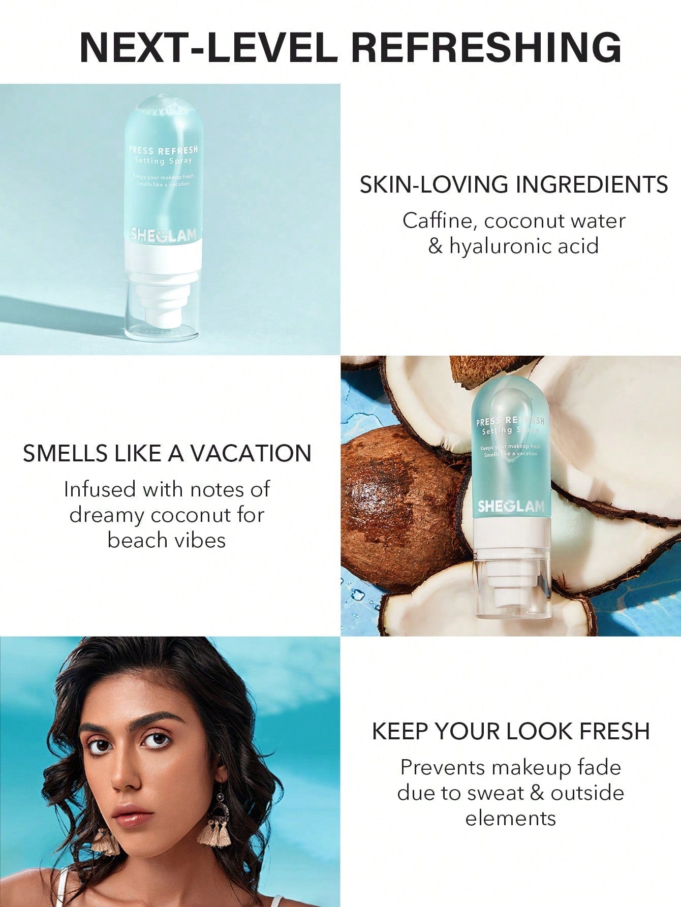 SHEGLAM PRESS REFRESH SETTING SPRAY 55ML - Anwar Store