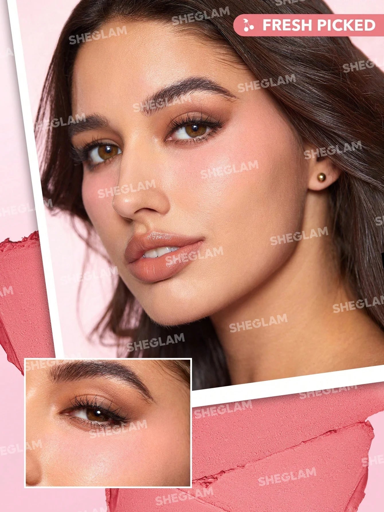 SHEGLAM VERY CHERRY CHEEK & LIP CREAM STACK 3.96G - Anwar Store