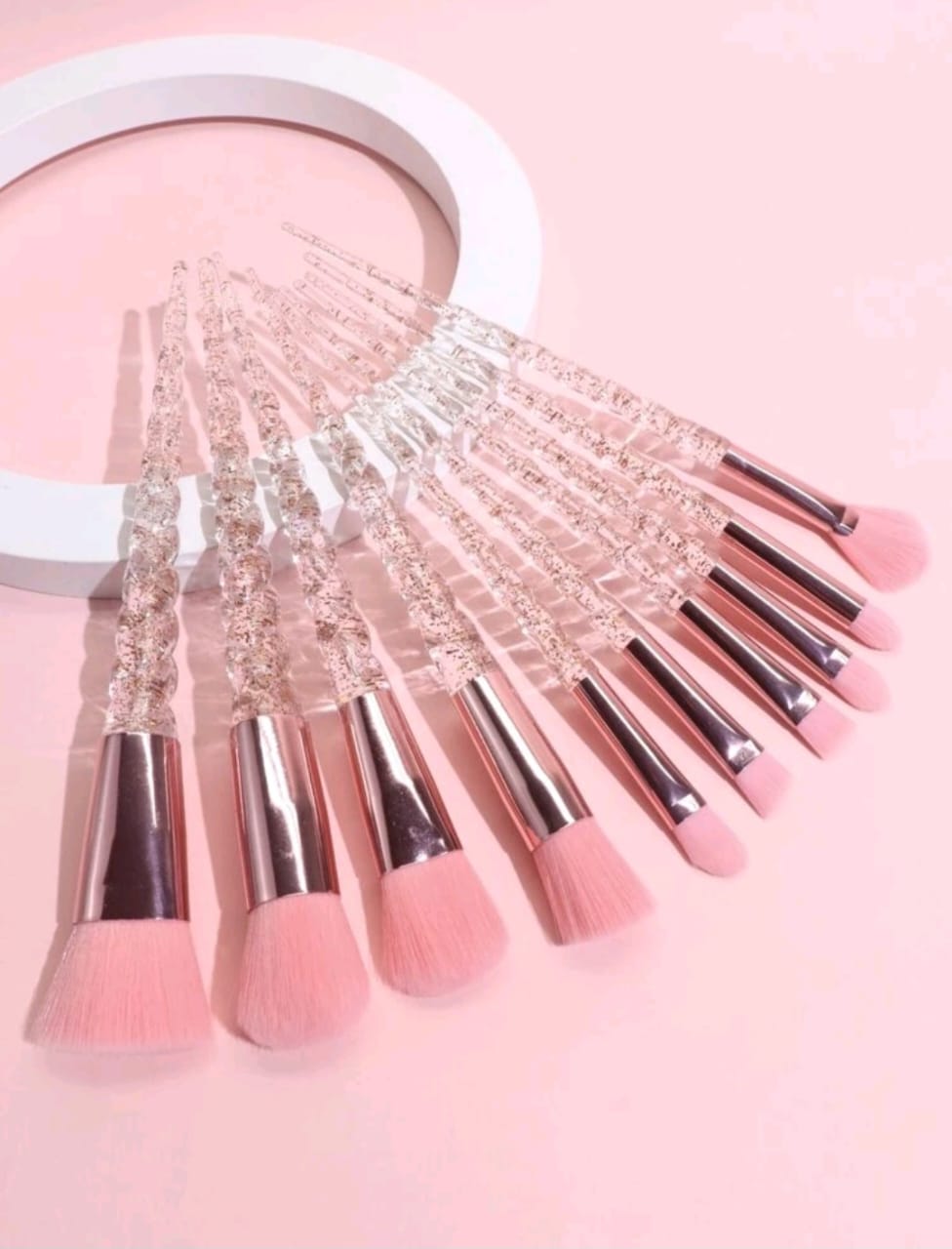SHEIN 10PCS PROFESSIONAL MAKEUP BRUSH SET - Anwar Store