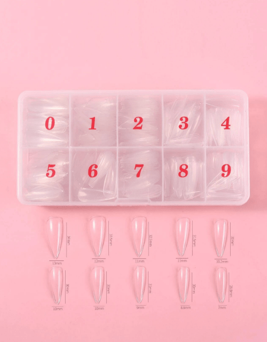 SHEIN 500PCS CLEAR FAKE NAIL - Anwar Store