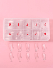 SHEIN 500PCS CLEAR FAKE NAIL - Anwar Store