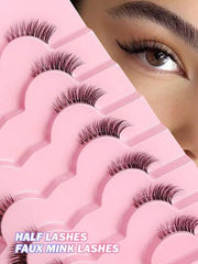 SHEIN 7PAIRS FALSE EYELASHES (PINK) 2463 - Anwar Store