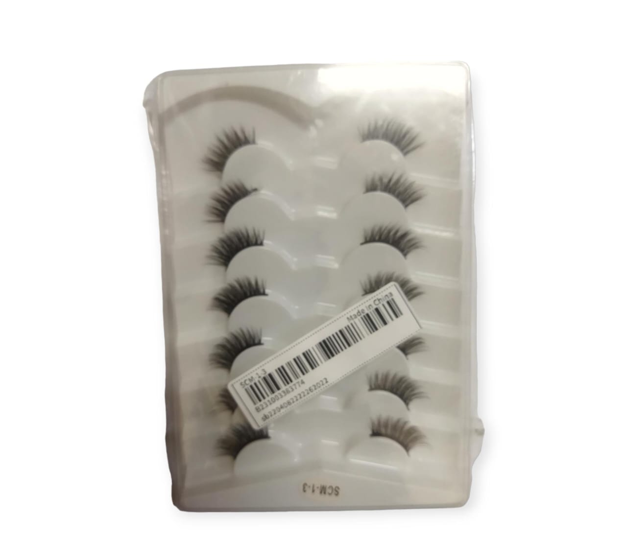 SHEIN 7PAIRS FALSE EYELASHES (WHITE) - Anwar Store