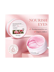 SHEIN BIOAQUA HYALURONIC EYE PATCHES ROSE 60PIECES - Anwar Store