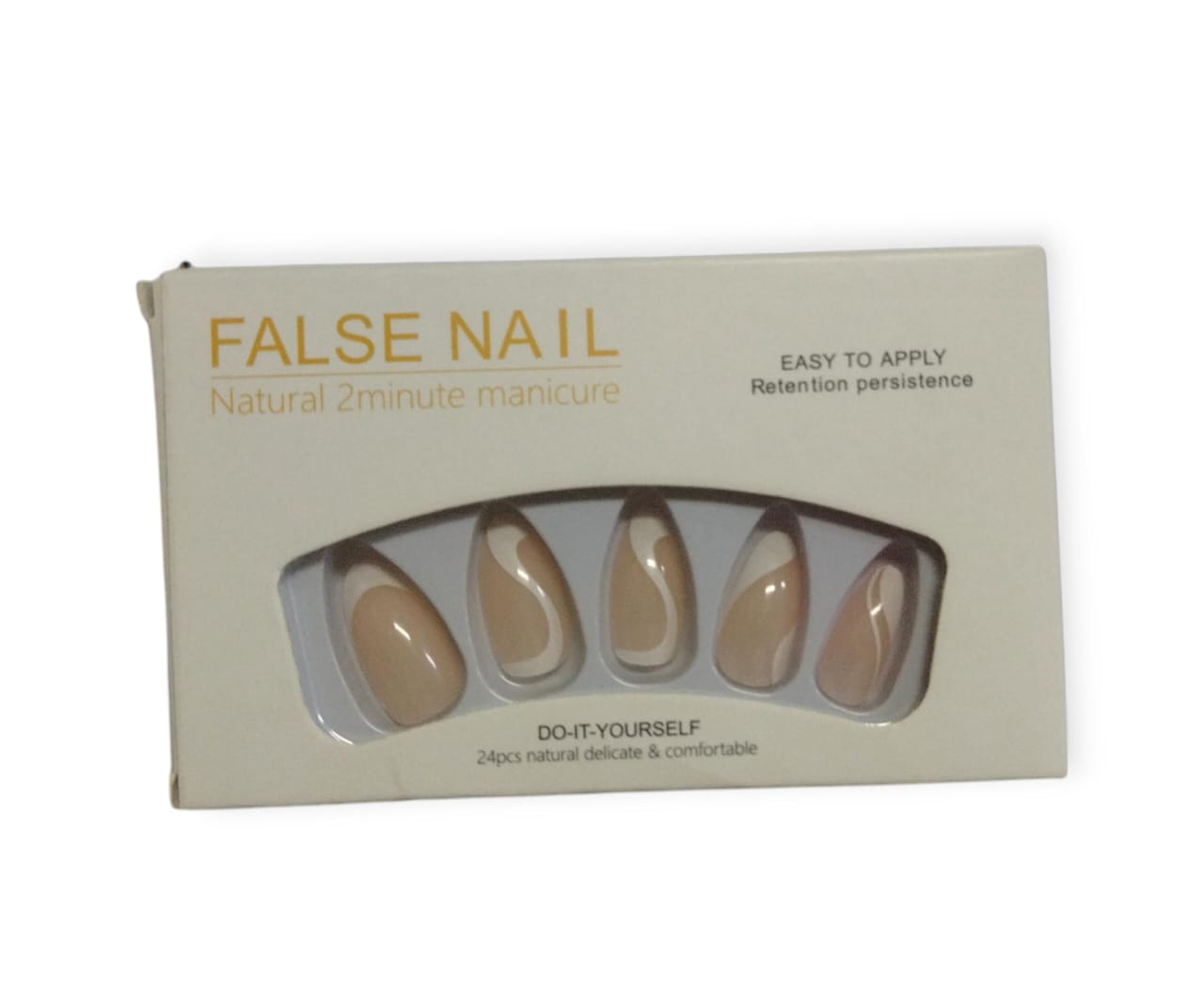 SHEIN FALSE NAIL NATURAL 2 MINUTE MANICURE 2058 - Anwar Store
