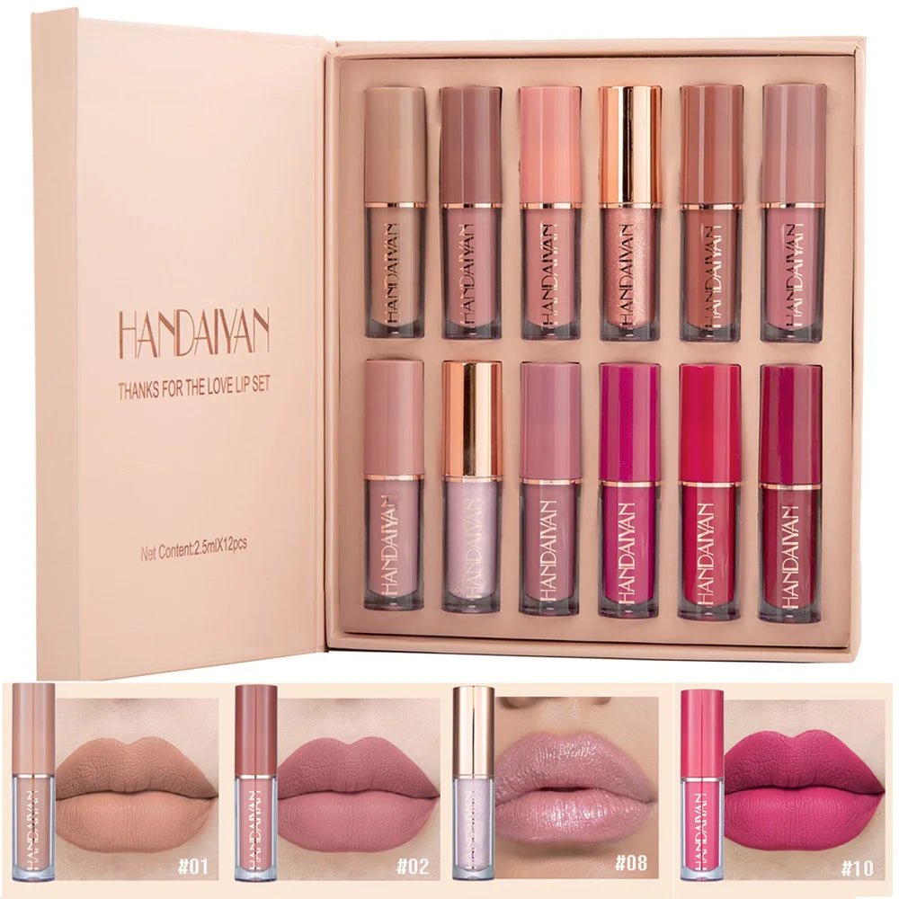 SHEIN HANDAIYAN LIP SET (12PCS) - Anwar Store