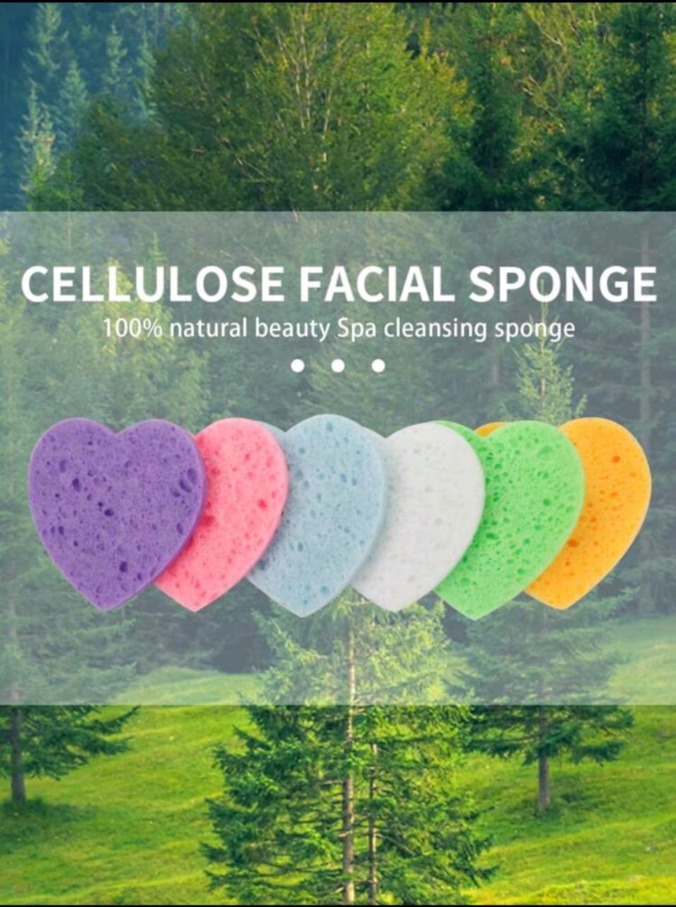 SHEIN HEART-SHAPED MAKEUP SPONGE 1PCS - Anwar Store