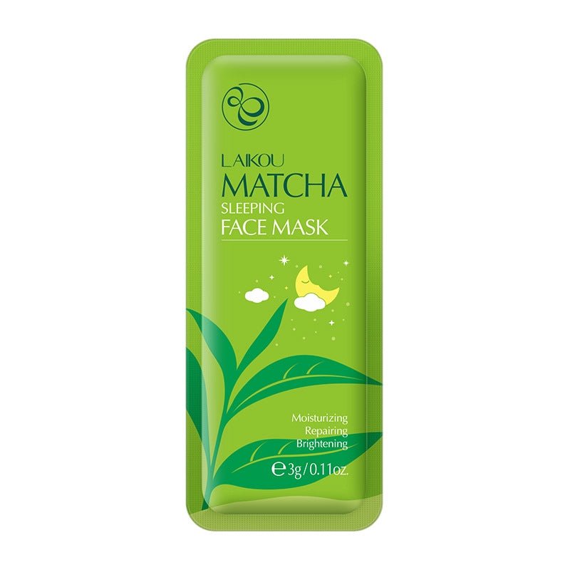SHEIN LAIKOU MATCHA SLEEPING FACE MASK 3G - Anwar Store