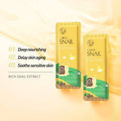 SHEIN LAIKOU SNAIL SLEEPING FACE MASK - Anwar Store