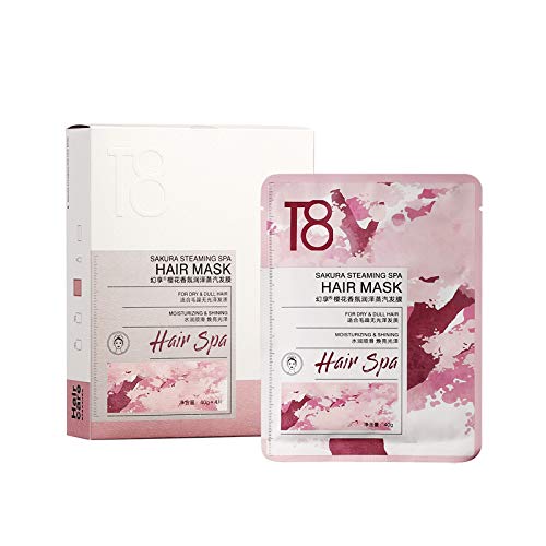 SHEIN SAKURA STEAMING SPA HAIR MASK 5PCS - Anwar Store