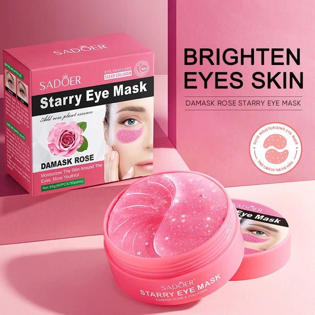SHEIN STARRY EYE MASK DAMASK ROSE - Anwar Store