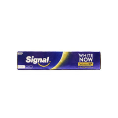 SIGNAL WHITE NOW GOLD PLUS EXTRA SHINE TOOTHPASTE - 75ML - Anwar Store