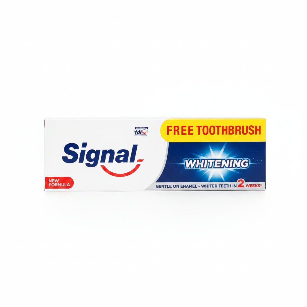 SIGNAL WHITENING FREE TOOTH BRUSH 100ML - Anwar Store