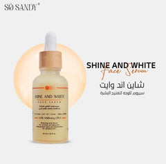 So Sandy Shine & White Face Serum 30Ml - Anwar Store