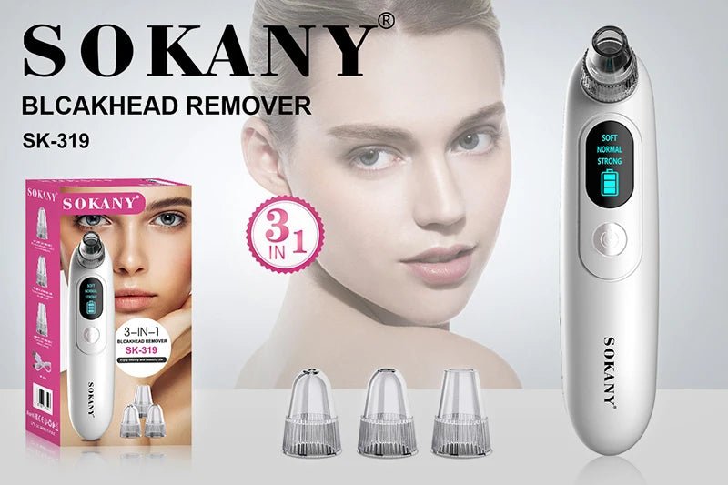 Sokany 3in1 Blackhead Remover Sk 319 - منتج للعناية sokany