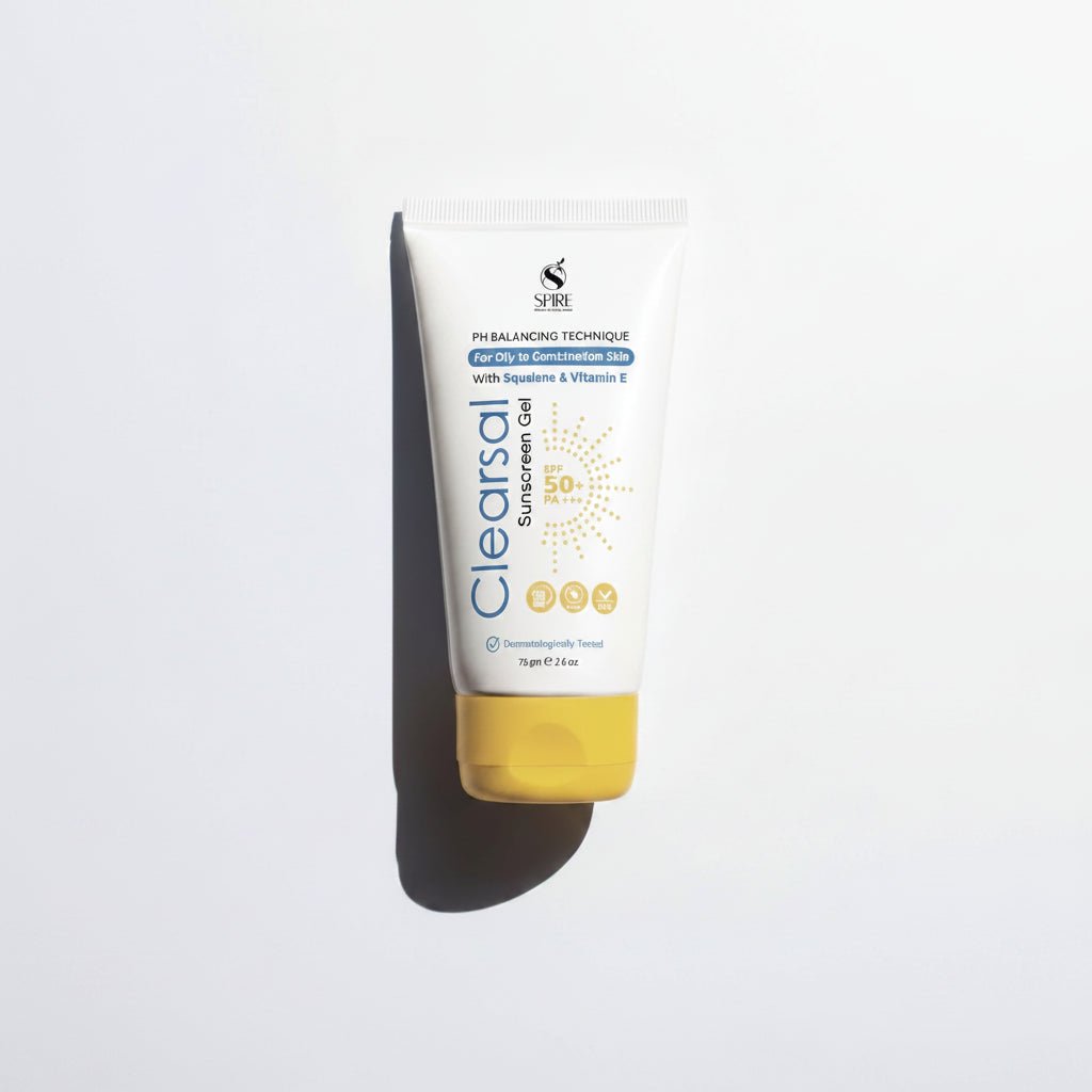 Spire Clearsal Sunscreen Gel 50+ Pa 75gm - واقي شمس spire 75 جم