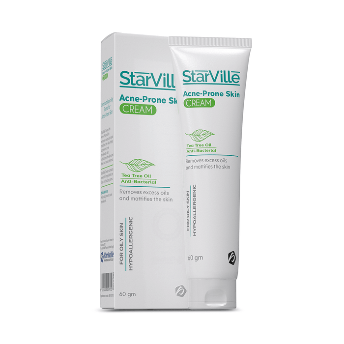 STARVILLE ACNE PRONE SKIN CREAM 60G - Anwar Store