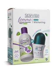 STARVILLE FEMME WASH REFRESH & STARVILLE ROLL-ON FRESH BREEZE - Anwar Store