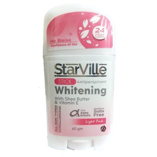 STARVILLE STICK WHITENING LIGHT PINK 60GM - Anwar Store