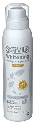 STARVILLE WHITENING ANTIPERSPIRANT SPRAY LAVENDER GRACE 200ML - Anwar Store