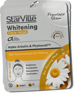 STARVILLE WHITENING FACE MASK FLAWEYS GLOW - Anwar Store