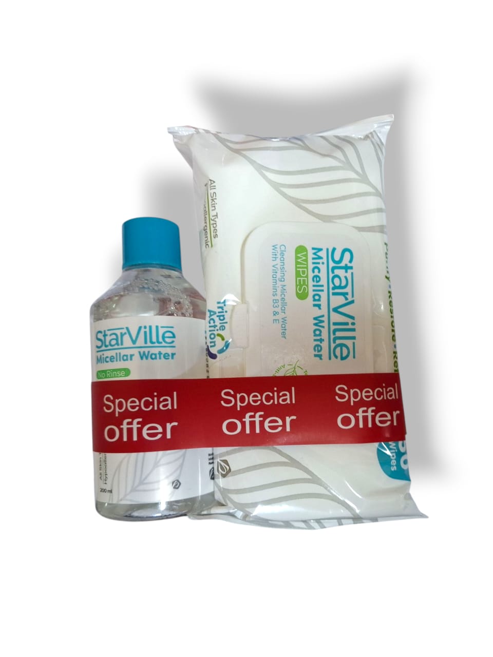 STARVILLE WIPES + MICELLAR 200ML OFFER - Anwar Store