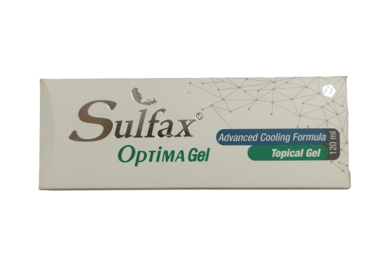 SULFAX OPTIMA TOPICAL GEL 120ML - Anwar Store