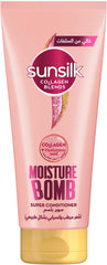 SUNSILK COLLAGEN BLENDS MOISTURE BOMB SUPER CONDITIONER 170ML - Anwar Store