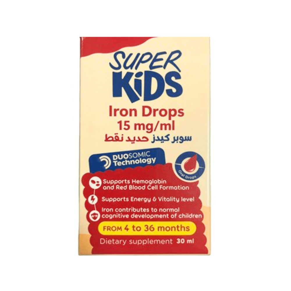 SUPER KIDS IRON DROPS 30ML - Anwar Store